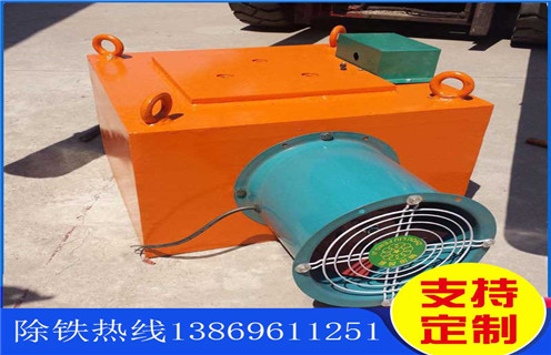 電磁除鐵器，風(fēng)冷電磁除鐵器，浙江自卸式風(fēng)冷電磁除鐵器