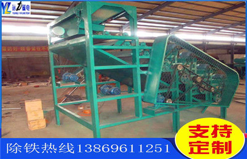 除鐵器，非金屬礦除鐵器類(lèi)型及維護須知_結構及工作原理_在除鐵器前可安裝金屬探測器價(jià)格型號表_磁場(chǎng)強度標準范圍 