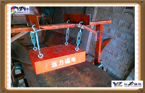 皮帶永磁除鐵器，廣東皮帶永磁除鐵器參數_內部磁塊安裝方法_廣東皮帶永磁除鐵器型號價(jià)格