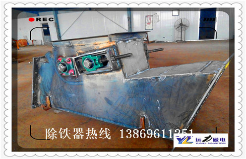 鋰電管道除鐵器，福建鋰電管道除鐵器_遠力福建鋰電管道除鐵器安裝示意圖型12000高斯_可定制工作原理 