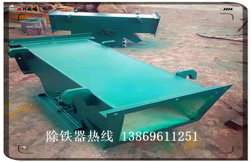 管道除鐵器，江西風(fēng)送管道除鐵器_遠力江西風(fēng)送管道除鐵器應用安裝示意圖型12000高斯_可定制工作原理