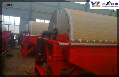 永磁筒式磁選機，荊州永磁筒式強磁磁選機干式_遠力荊州永磁筒式強磁磁選機干式使用注意事項磁場(chǎng)分布圖