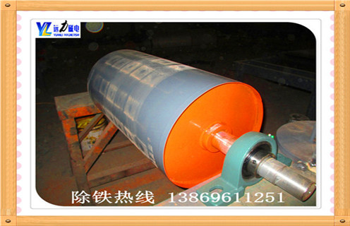 永磁滾筒除鐵器，湖南永磁滾筒除鐵器_河南永磁滾筒多少錢(qián)一臺，湖南永磁滾筒除鐵器磁塊安裝內部結構圖 