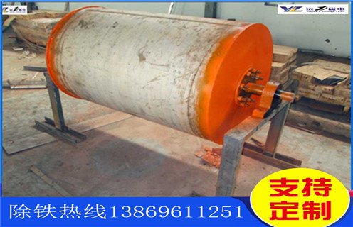 強磁除鐵滾筒，廣西強磁除鐵滾筒_黑龍江強磁永磁滾筒結構圖多少錢(qián)一臺，廣西強磁除鐵滾筒結構圖磁塊安裝內部結構圖 
