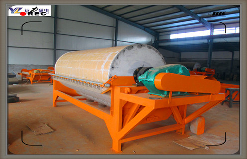 濕式永磁磁選機，黑龍江濕式永磁磁選機_遠力黑龍江濕式永磁磁選機的結構磁場(chǎng)分布圖